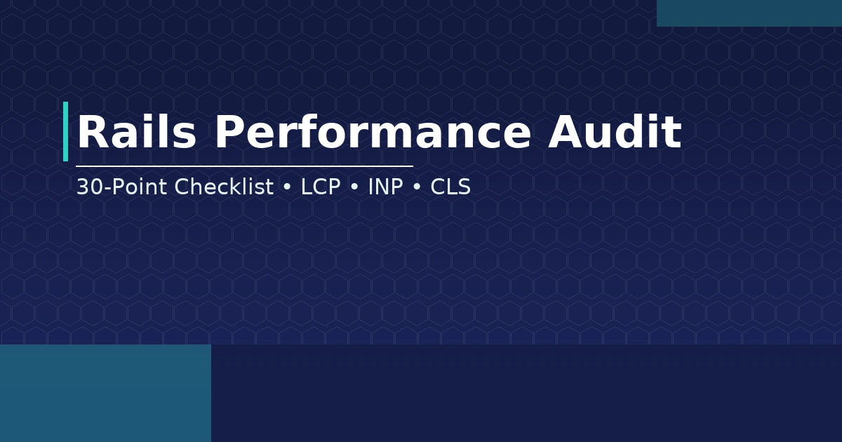 rails-performance-audit